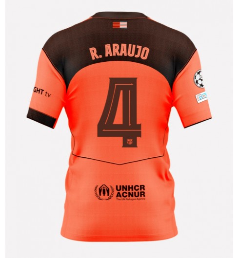 Moške Nogometnih dresov Barcelona Ronald Araujo #4 Tretji 2025-26 Kratki rokavi Moške Nogometnih dresov Barcelona Ronald Araujo #4 Tretji 2025-26 Kratki rokavi